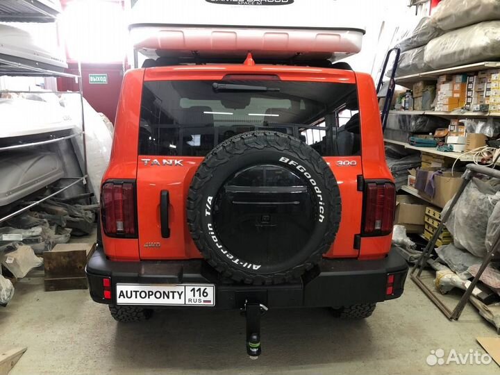 Фаркоп Танк 300 легкосъемный квадрат 2,5т