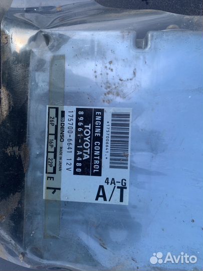 Мозги 4age black top АКПП