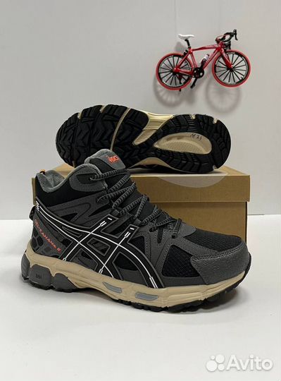 Кроссовки asics (Зима)темные