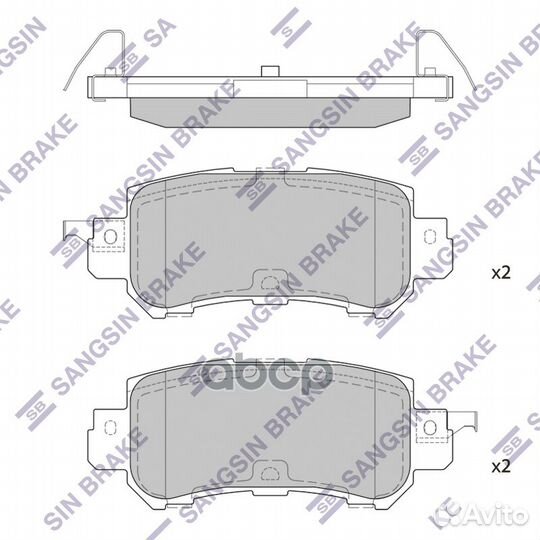 Колодки торм.дисковые Hi-Q mazda CX-5 13- R