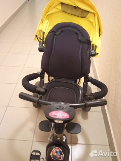 Велосипед с родительской ручкой трансформер