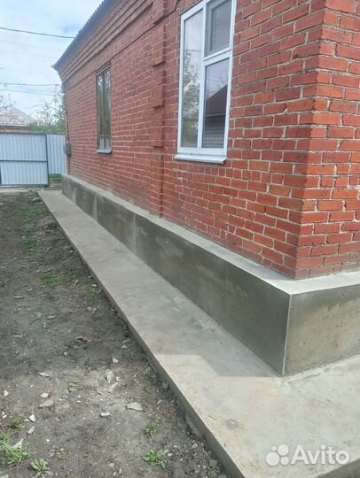 Бетонные работы со своей опалубкой