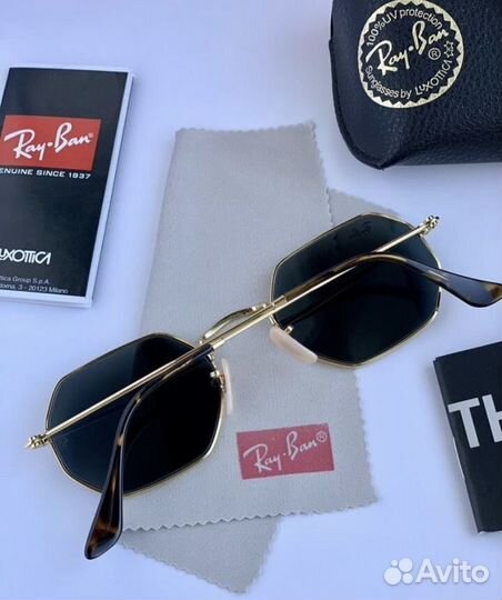 Очки ray ban octagonal черный