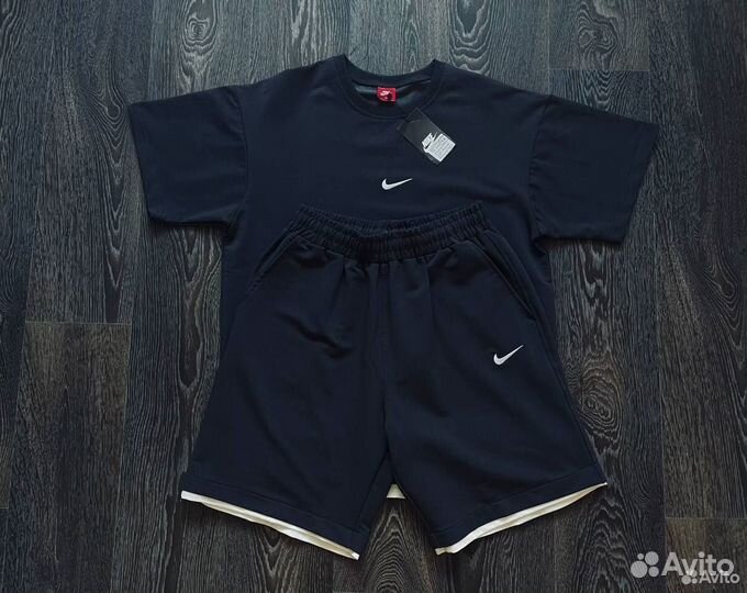 Костюм Nike футболка и шорты 50 52 54 размеры