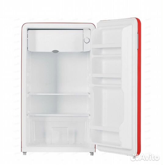 Холодильник Dexp красный