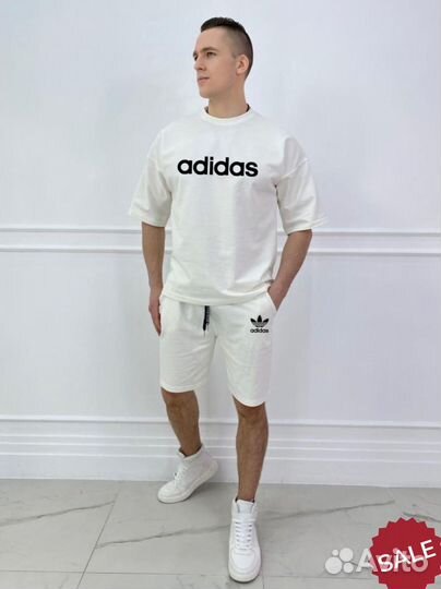 Спортивный костюм adidas (футболка+шорты)