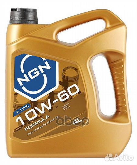 10W-60 formula A-line SL/CF 4л (синт. мотор. ма