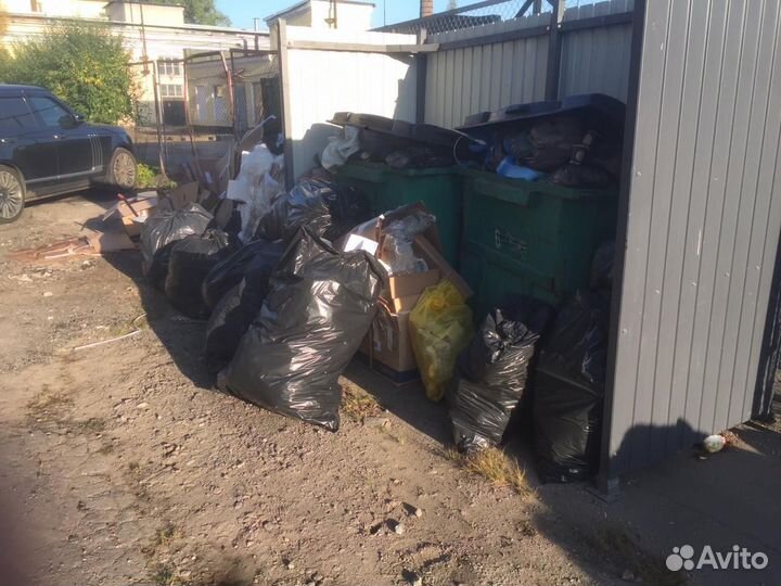 Вывоз мусора газель