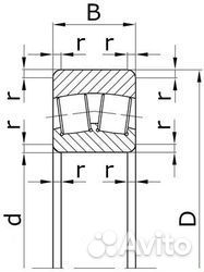 Подшипник MPZ 3609 (ISO 22309 ) Н