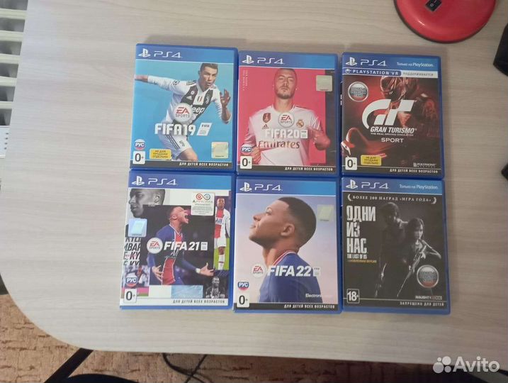Диски игры для ps4
