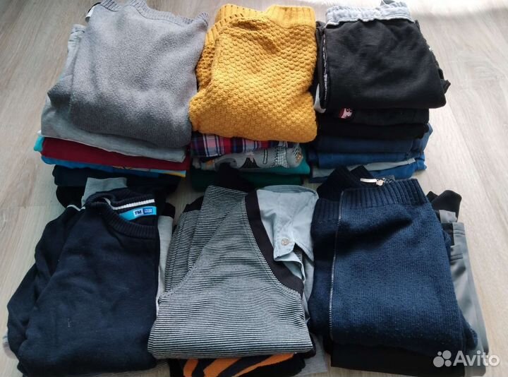 Детские вещи пакетом на мальчика 128