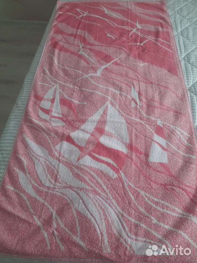 Махровые полотенца СССР и ткань х/б