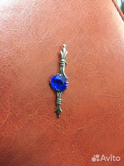 Серебряная брошь 875.Винтаж