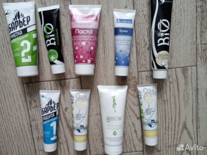 Крем для рук и паста от грязи