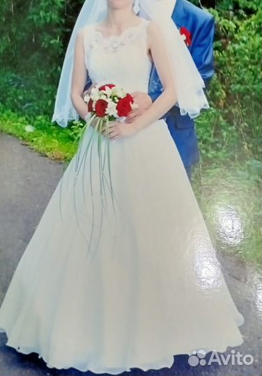 Свадебное платье 40 42