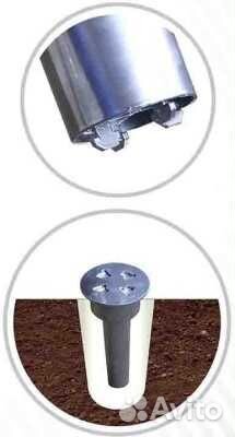 Столб съемный парковочный ссм-76.000