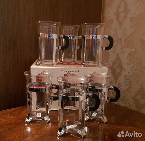 Набор чайных кружек 6 шт bodum