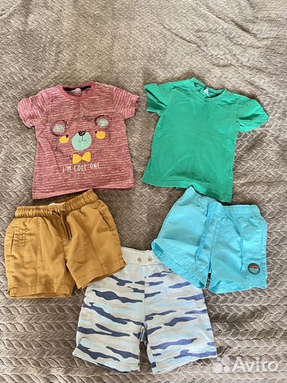 Вещи пакетом на мальчика 104