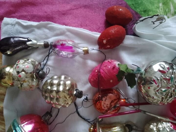 Елочные игрушки СССР