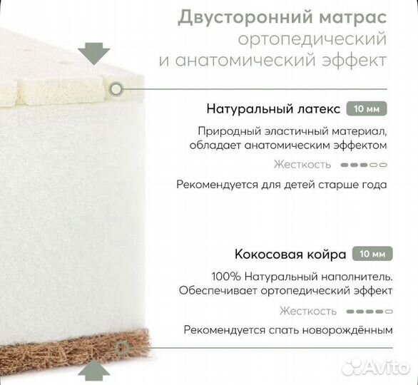 Матрас happy baby mommy lux 90x70