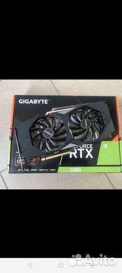 Видеокарта rtx 2060 6 gb