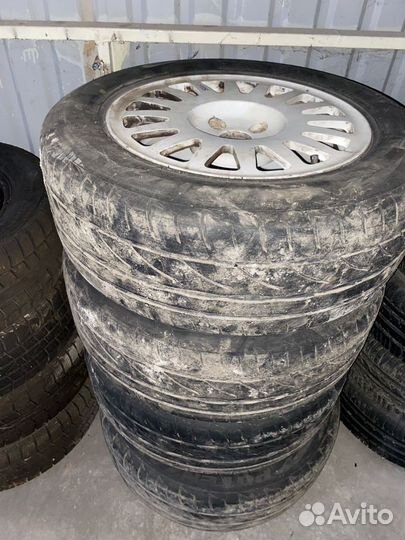 Диски slik r15 ms8 c резиной bridgeston 205/60 r15