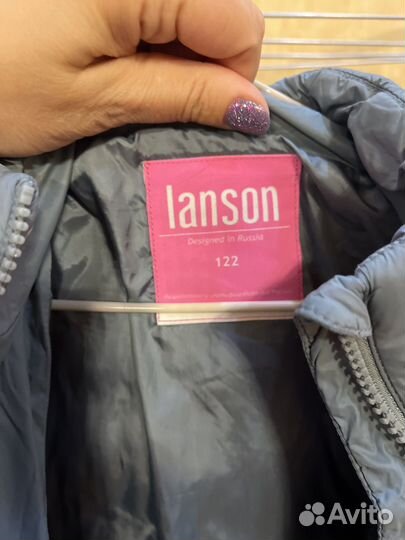 Куртка пальто демисезонное для девочки 122