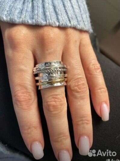 Кольцо стильное