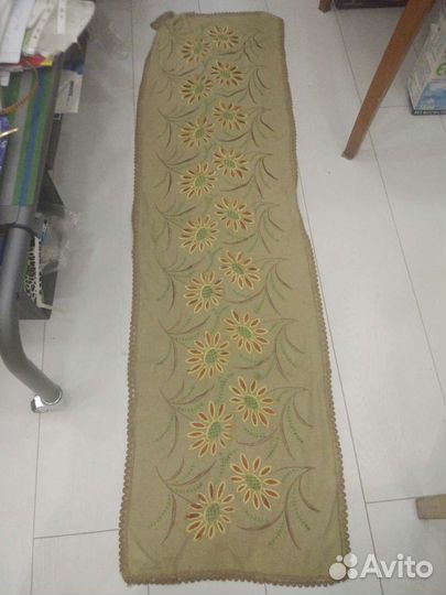 Старинная вышивка дорожка