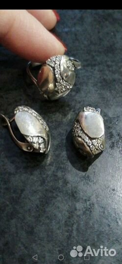 Серебряный комплект
