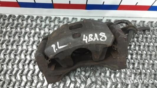 Суппорт тормозной передний левый mitsubishi outlan