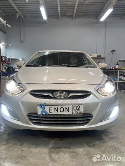 Тюнинг фар Hyundai Solaris