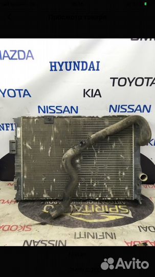 Кассета радиаторов Nissan Qashqai J11 MR20DD