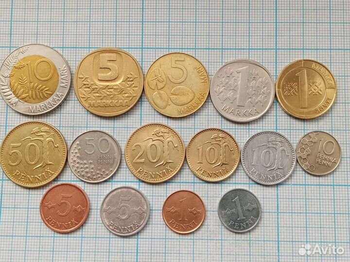 Монеты стран Северной Европы