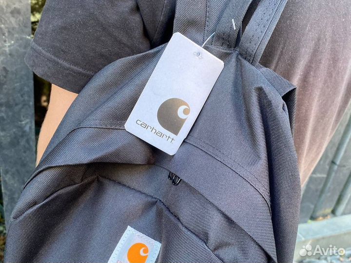 Рюкзак carhartt новый с биркой чёрный