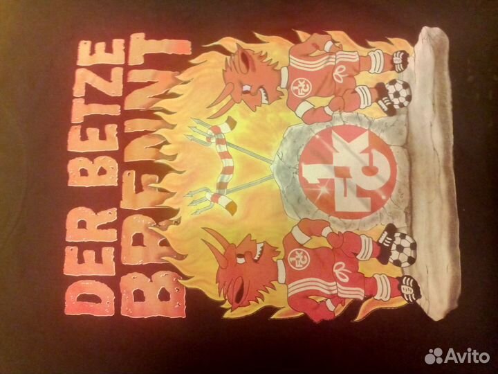 Футболка фанатов Фк Кайзерслаутерн размер XL