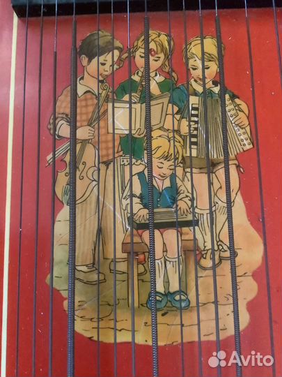 Детские гусли ГДР Kinder - Zither