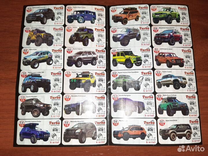 Наклейки Turbo, Турбо Electro, Legend, Expedition