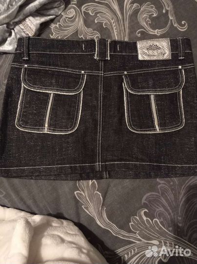 Джинсовая юбка mini