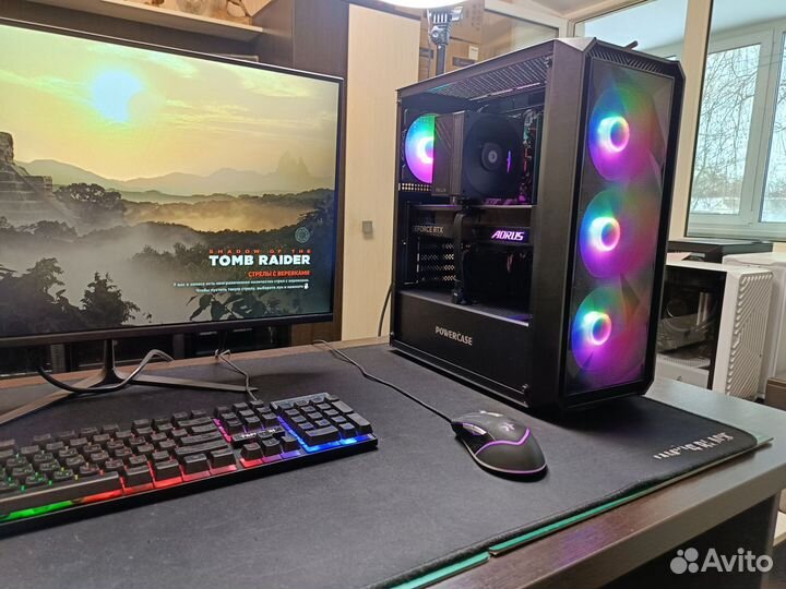 Игровой комп Ryzen5 7500F+ RTX4060+ 32Gb DDR5