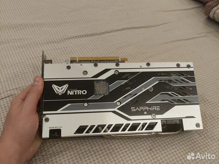 Видеокарта rx580 8gb sapphire nitro plus