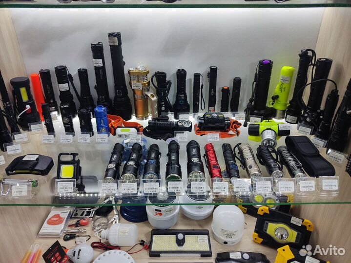 Фонари ручные, налобные, поисковые и для дайвинга