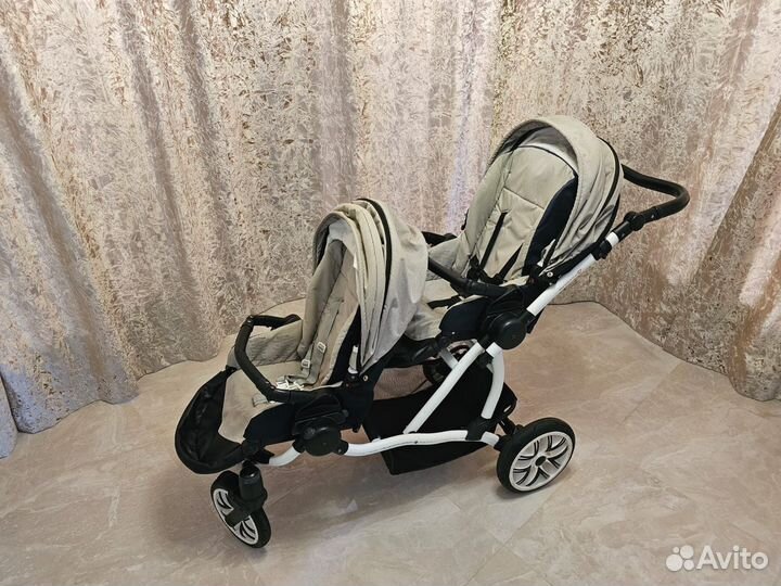 Коляска для двойни bebetto 42