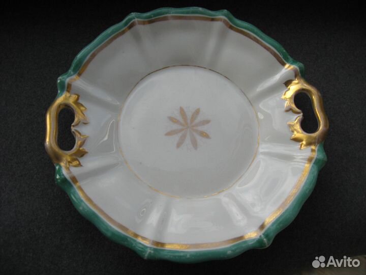 Антикварное блюдо кпм KPM