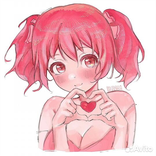 Рисунки на заказ аниме портреты