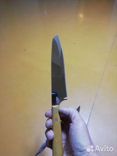 Русский нож шеф кухонный ручной работы