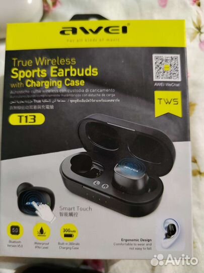 Беспроводные bluetooth наушники бу