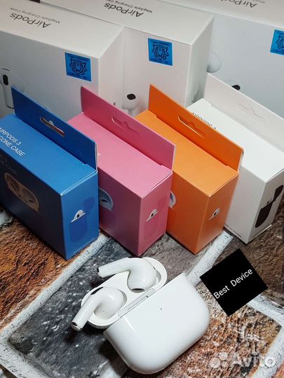 Airpods 3rd GN IOS 16 premium качество + чехол