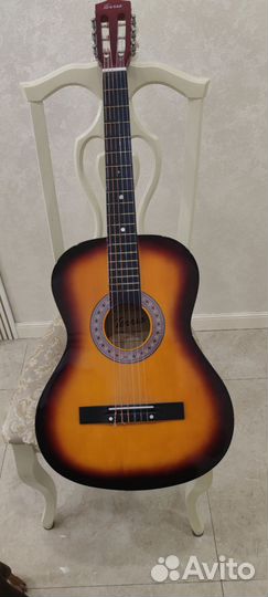 Классическая гитара шестиструнная бу
