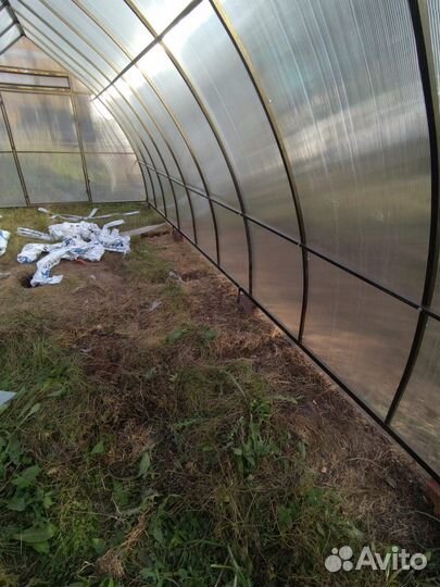 Теплицы из поликарбоната капелька